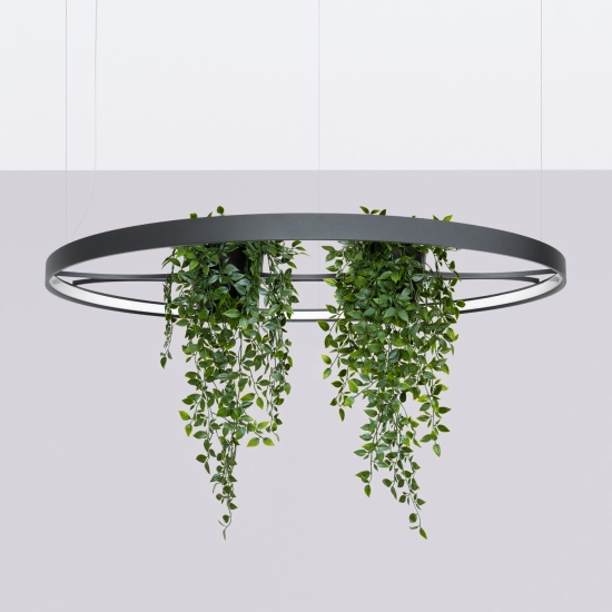 Żyrandol RIO BIO 110 czarny LED 3000K TH.555 THORO - zdjęcie 2