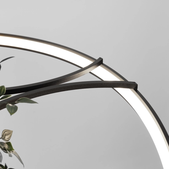 Żyrandol RIO BIO 110 czarny LED 4000K TH.556 THORO - zdjęcie 4