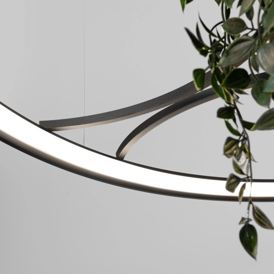 Żyrandol RIO BIO 110 czarny LED 4000K TH.556 THORO - zdjęcie 7