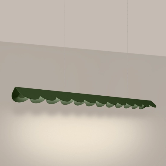 Lampa wisząca BISCUIT zielona oliwka LED 3000K TH.559 THORO - zdjęcie 3