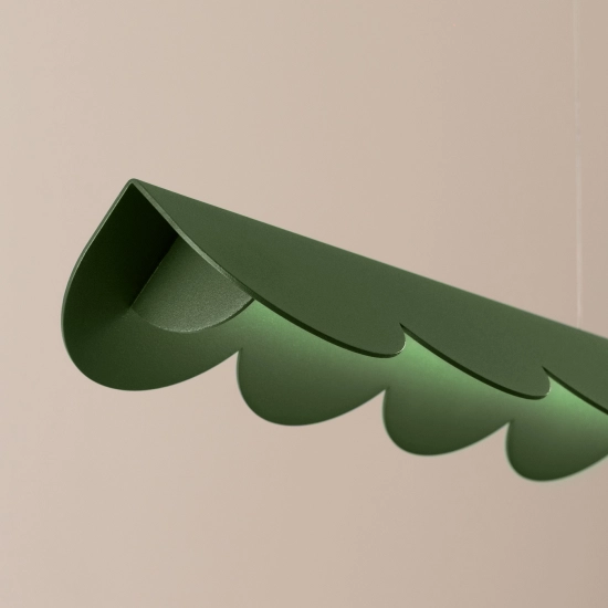 Lampa wisząca BISCUIT zielona oliwka LED 3000K TH.559 THORO - zdjęcie 4
