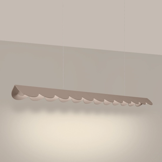 Lampa wisząca BISCUIT taupe LED 3000K TH.561 THORO - zdjęcie 3