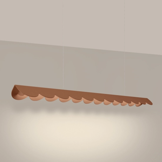 Lampa wisząca BISCUIT mocca LED 3000K TH.562 THORO - zdjęcie 3