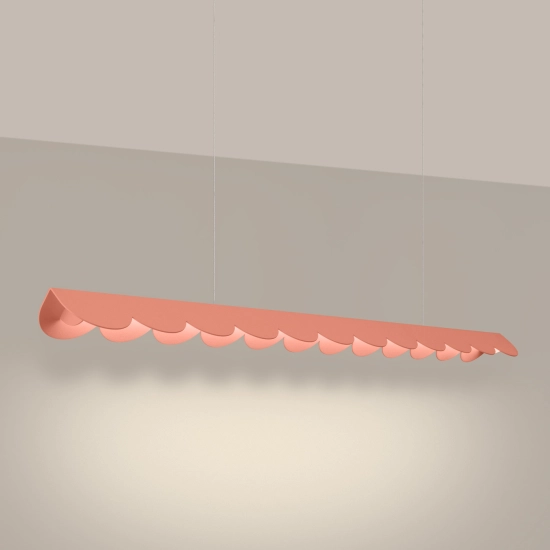 Lampa wisząca BISCUIT brzoskwiniowy LED 3000K TH.563 THORO - zdjęcie 3