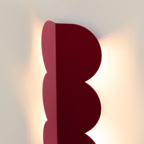 Kinkiet BISCUIT burgund TH.570 THORO - zdjęcie 4