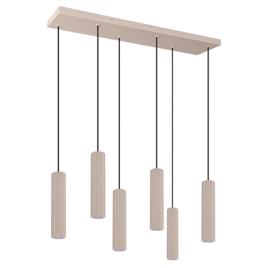 Lampa wisząca IVAR 6L taupe LED 4000K TH.645 THORO - zdjęcie produktu