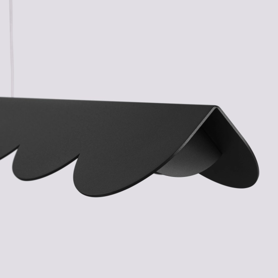 Lampa wisząca BISCUIT czarna LED 4000K TH.654 THORO - zdjęcie 5