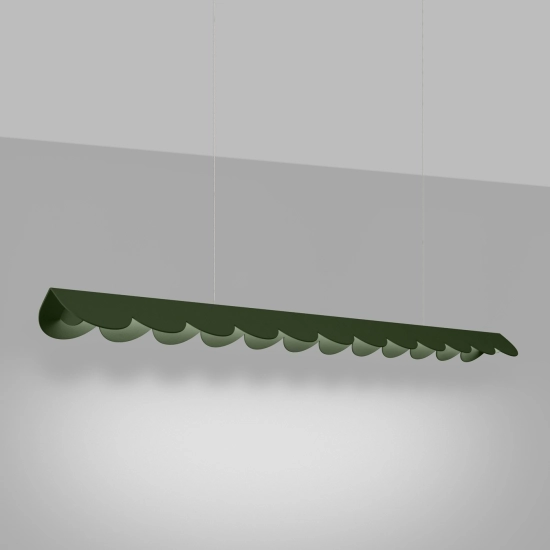Lampa wisząca BISCUIT zielona oliwka LED 4000K TH.656 THORO - zdjęcie 3