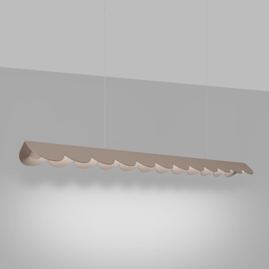 Lampa wisząca BISCUIT taupe LED 4000K TH.658 THORO - zdjęcie 3