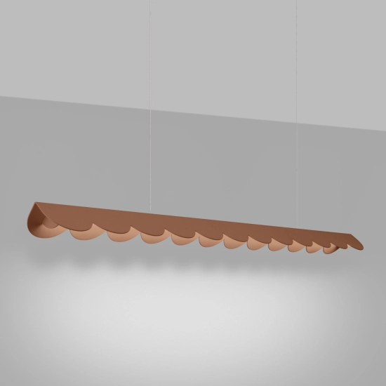 Lampa wisząca BISCUIT mocca LED 4000K TH.659 THORO - zdjęcie 3