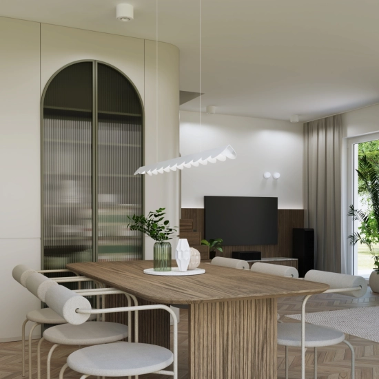 Lampa wisząca BISCUIT 100 taupe LED 3000K TH.668 THORO - zdjęcie 6