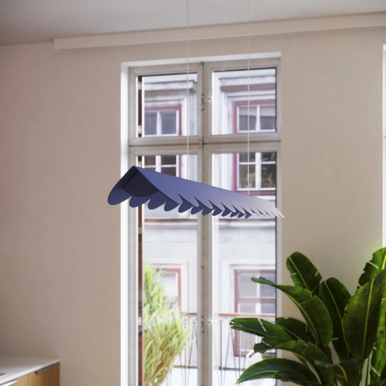 Lampa wisząca BISCUIT 100 ochra czerwona LED 4000K TH.675 THORO - zdjęcie 7