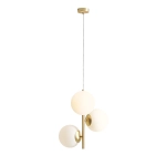Lampa Wisząca Fin 3 Mosiądz M 1120E40_M Aldex - zdjęcie produktu