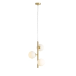 Lampa Wisząca Fin 3 Mosiądz S 1120E40_S Aldex - zdjęcie produktu