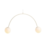 Lampa Wisząca Una 2 Kremowy 1116H9 Aldex - zdjęcie produktu