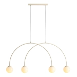 Lampa Wisząca Una 4 Kremowy S 1116L9_S Aldex - zdjęcie produktu