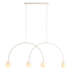 Lampa Wisząca Una 4 Kremowy L 1116L9_L Aldex - zdjęcie produktu