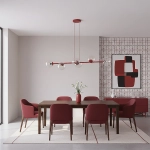 MAGNUS 6 BURGUNDY TRANSPARENT 1645/6 EMIBIG