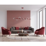 MAGNUS 8 BURGUNDY TRANSPARENT 1645/8 EMIBIG