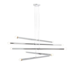 Lampa Wisząca TUBO 10 Chrom 1072M4 Aldex - zdjęcie produktu