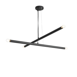 Lampa Wisząca TUBO 4 Czarny 1072L1 Aldex - zdjęcie produktu