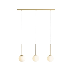 Lampa Wisząca BOSSO 3 Mosiądz 1087E_40 Aldex - zdjęcie produktu