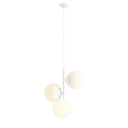 Lampa Wisząca Fin 3 Biały M 1120E_M Aldex - zdjęcie produktu