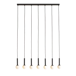 Lampa Wisząca Riu 7 Czarny 1121T1 Aldex - zdjęcie produktu