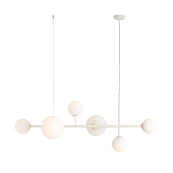 Lampa Wisząca DIONE 6 Kremowy 1092K9 Aldex - zdjęcie produktu