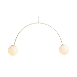 Lampa Wisząca Una 2 Kremowy 1116H9 Aldex - zdjęcie produktu