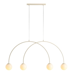 Lampa Wisząca Una 4 Kremowy S 1116L9_S Aldex - zdjęcie produktu