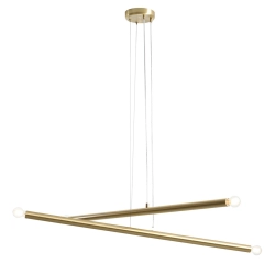 Lampa Wisząca TUBO 4 Mosiądz 1072L40 Aldex - zdjęcie produktu