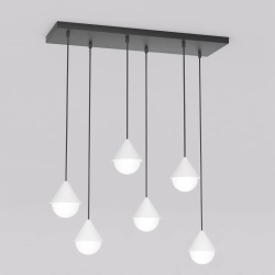 GIRO 6 BLACK WHITE 1662/6 EMIBIG - zdjęcie produktu