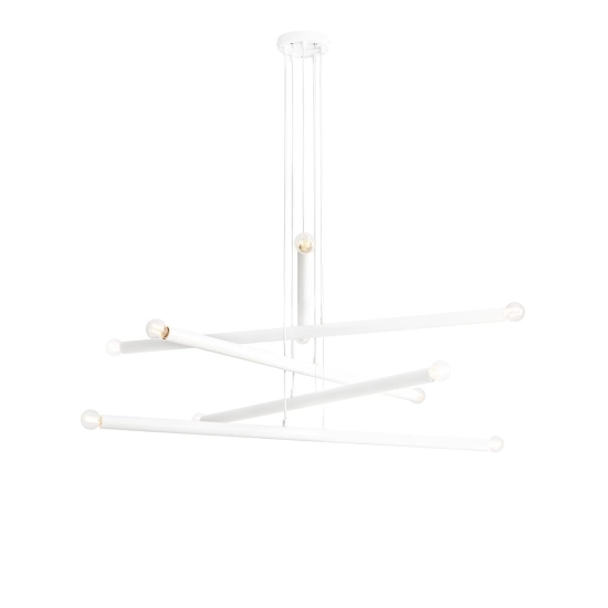 Lampa Wisząca TUBO 10 Biały 1072M Aldex - zdjęcie produktu