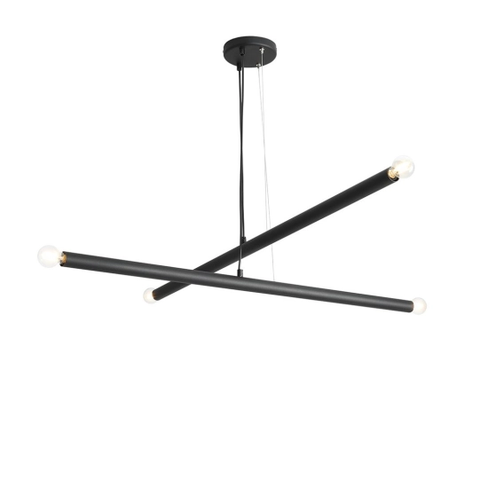 Lampa Wisząca TUBO 4 Czarny 1072L1 Aldex - zdjęcie produktu