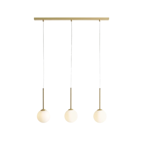 Lampa Wisząca BOSSO 3 Mosiądz 1087E_40 Aldex - zdjęcie produktu