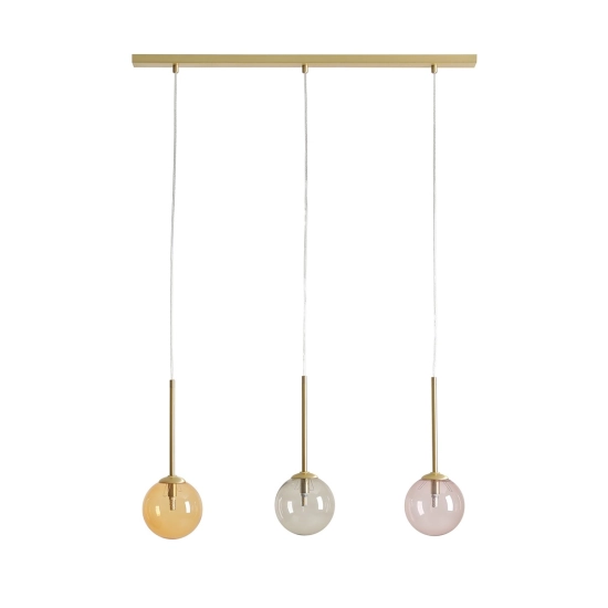 Lampa Wisząca BOSSO 3 Wielokolorowy Żarówka W Zestawie 1119E_40 Aldex - zdjęcie produktu