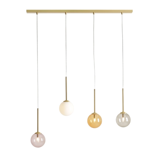 Lampa Wisząca BOSSO 4 Wielokolorowy Żarówki W Zestawie 1119L40 Aldex - zdjęcie produktu