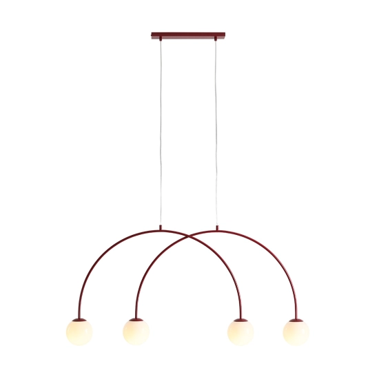 Lampa Wisząca Una 4 Bordowy S 1116L15_S Aldex - zdjęcie produktu