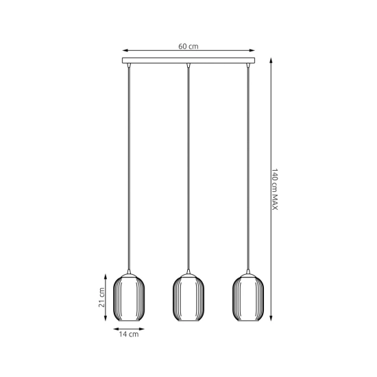 VERDI 3 BL GRAFIT 1434/3 EMIBIG