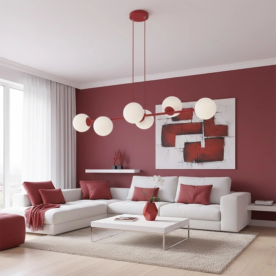 MAGNUS 6 BURGUNDY OPAL 1644/6 EMIBIG