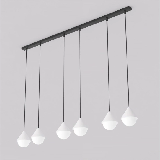 GIRO 6 PREM BLACK WHITE 1662/4 EMIBIG - zdjęcie produktu