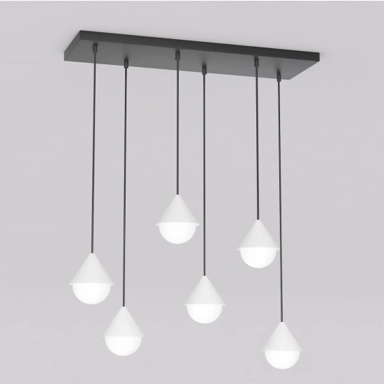 GIRO 6 BLACK WHITE 1662/6 EMIBIG - zdjęcie produktu