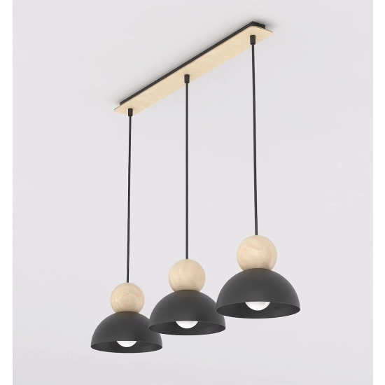 KAKI 3 BLACK 1676/3 EMIBIG - zdjęcie produktu